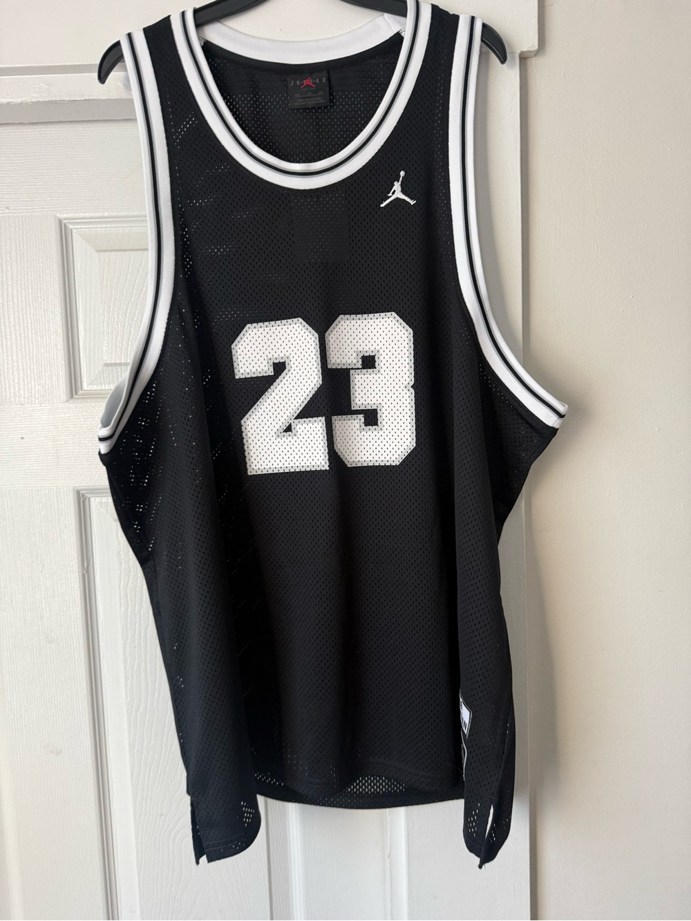 Jordan Flight MVP #23 Mesh Jersey Men’s XXL Black White NWT HF9375-010